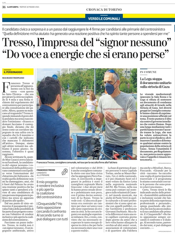 Francesco TRESSO limpresa del signor nessuno