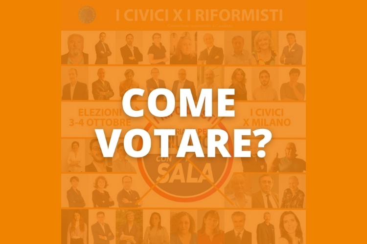 Elezioni Milano 2021. Come si vota?